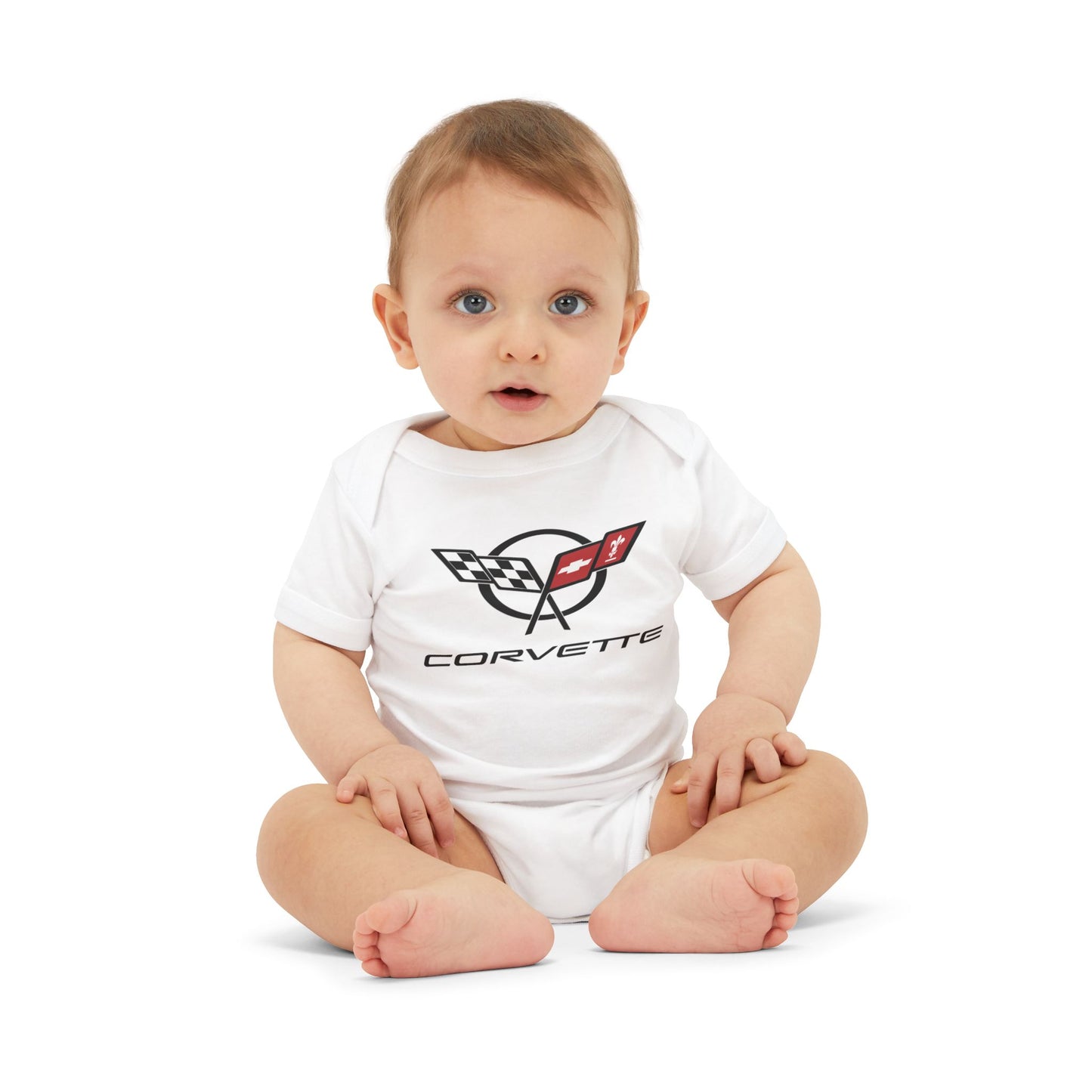 Corvette C5 Baby Onesie, Baby Clothing, Baby Shower Gift, Bella and Canvas Brand, Soft Fabric, Infant Clothes