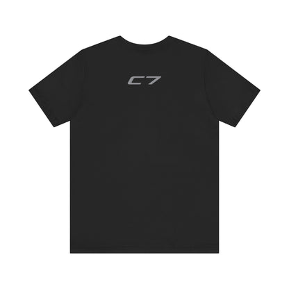 Corvette C7 Silhouette T-Shirt, Bella and Canvas T-Shirt, Corvette Apparel, Graphic Tee, Soft T-Shirt, Unisex T-Shirt, Raceday Gear