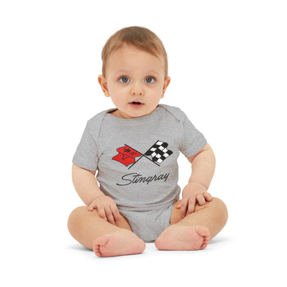 Corvette C3 Baby Onesie, Baby Clothing, Baby Shower Gift, Bella and Canvas Brand, Soft Fabric, Infant Clothes