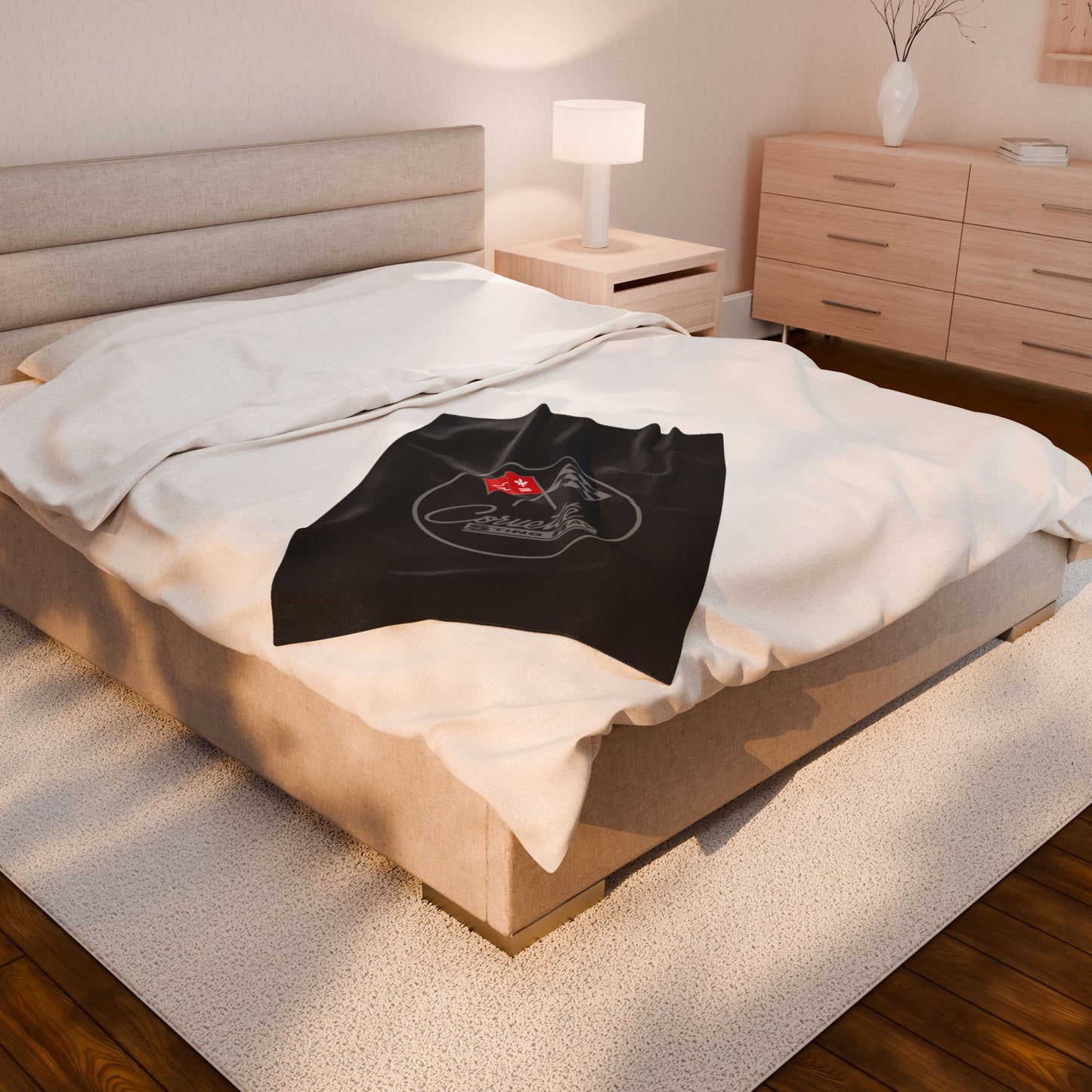 Corvette C2 Blanket, C2 Logo, Soft Blankets, Corvette Logo, Velveteen Blanket, Car Guy Gifts, Car Girl Gifts
