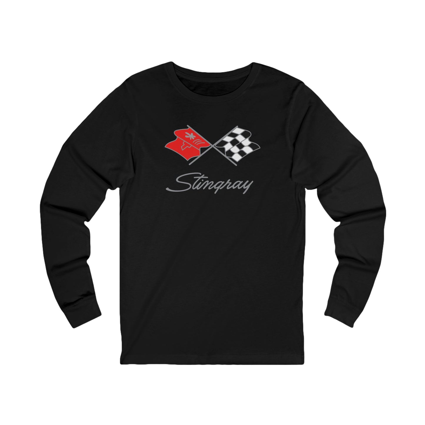 Unisex Corvette C3 Long Sleeve Tee, Graphic T-Shirt, Gift for Him, Gift for Her, Bella+Canvas, Soft Shirt