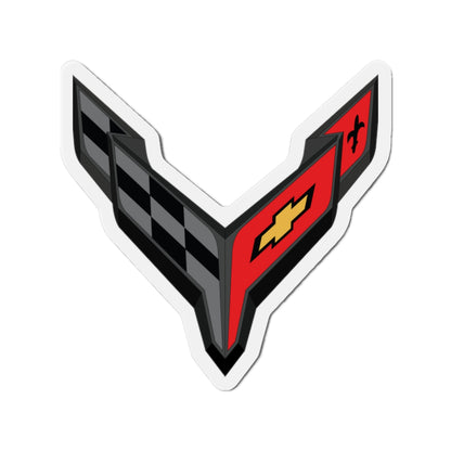 Corvette C8 Die-Cut Magnet, Car Enthusiast Gift, Refrigerator Magnet, Auto Fan Memorabilia, Fridge Magnet, Gift for Him, Gift for Her