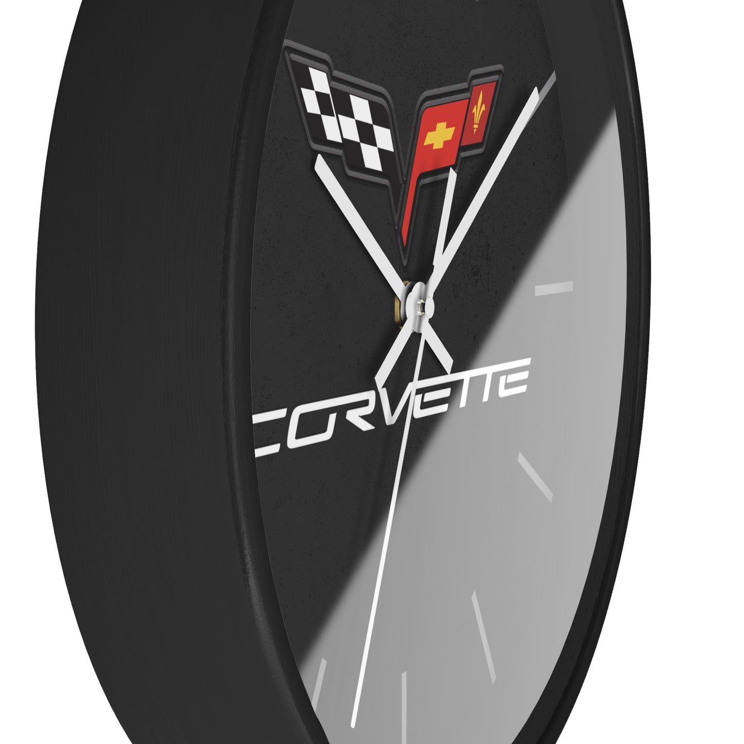 Corvette C6 Wall Clock, Racing Home Decor, Gift for Him, Man Cave Clock, Corvette Merchandise, Mancave Gift, Clocks