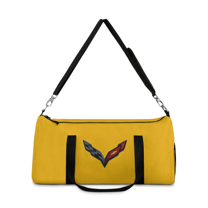 Corvette Duffel Bag, C7 Logo, Gym Bag, Travel Bag, Gifts for Car Guys, Gifts for Car Girls, Corvette Merch, Overnight Duffel