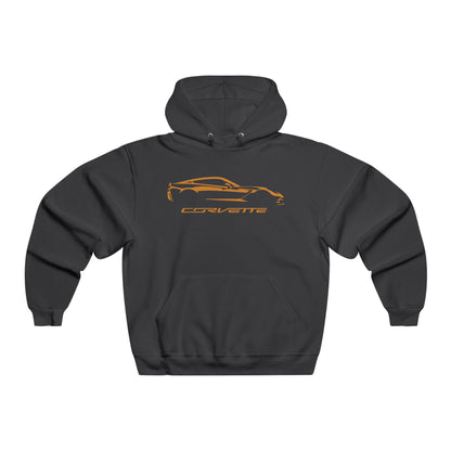 Corvette C7 Hoodie, Corvette Sweatshirt, Gifts for Car Guys, Gifts for Car Girls, JERZEES® NuBlend®, Pullover, Unisex, Hoody