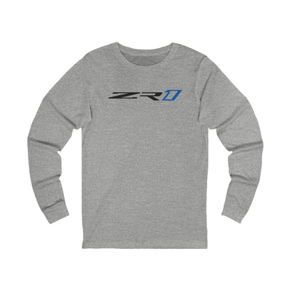 Unisex Corvette ZR1 Long Sleeve Tee, Graphic T-Shirt, Gift for Him, Gift for Her, Bella+Canvas, Soft Shirt