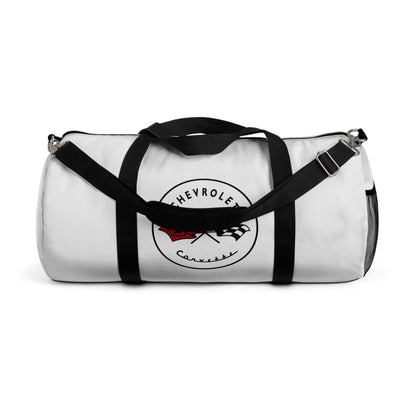 Corvette Duffel Bag, C1 Logo, Gym Bag, Travel Bag, Gifts for Car Guys, Gifts for Car Girls, Corvette Merch, Overnight Duffel