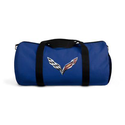 Corvette Duffel Bag, C7 Logo, Gym Bag, Travel Bag, Gifts for Car Guys, Gifts for Car Girls, Corvette Merch, Overnight Duffel