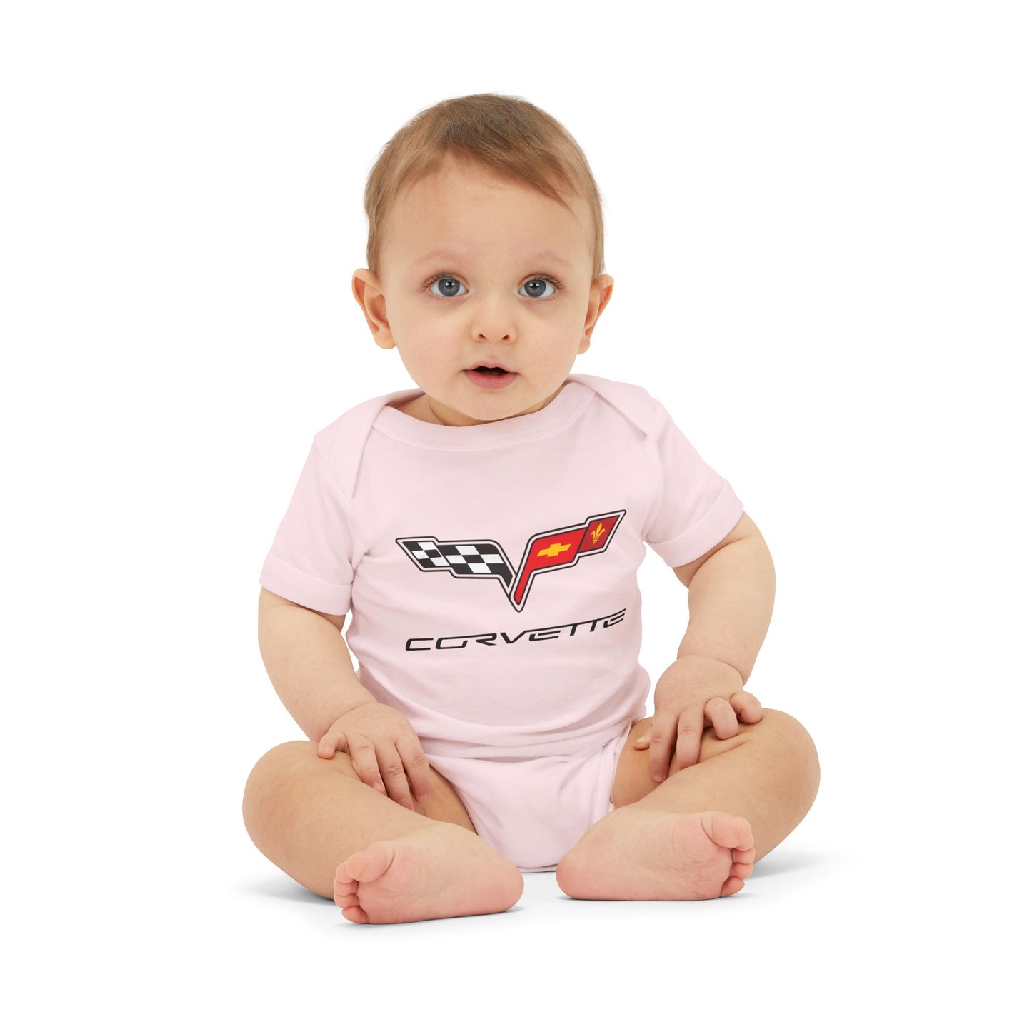 Corvette C6 Baby Onesie, Baby Clothing, Baby Shower Gift, Bella and Canvas Brand, Soft Fabric, Infant Clothes