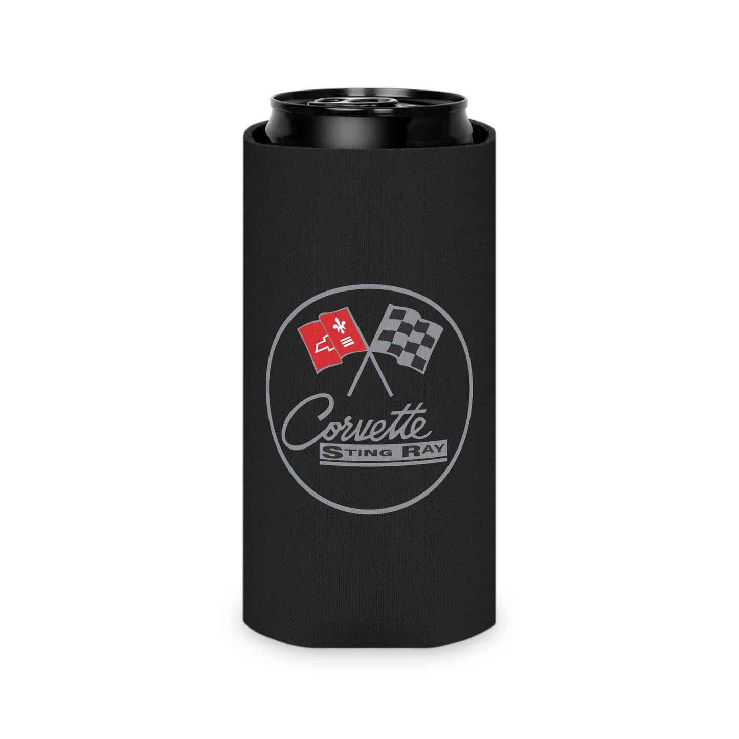 Corvette C2 Can Coozie, Regular and Slim, Beer and Soda Coozie, Race Day Beverage Holder, Car Enthusiast Gift, Party Favor, Tailgate