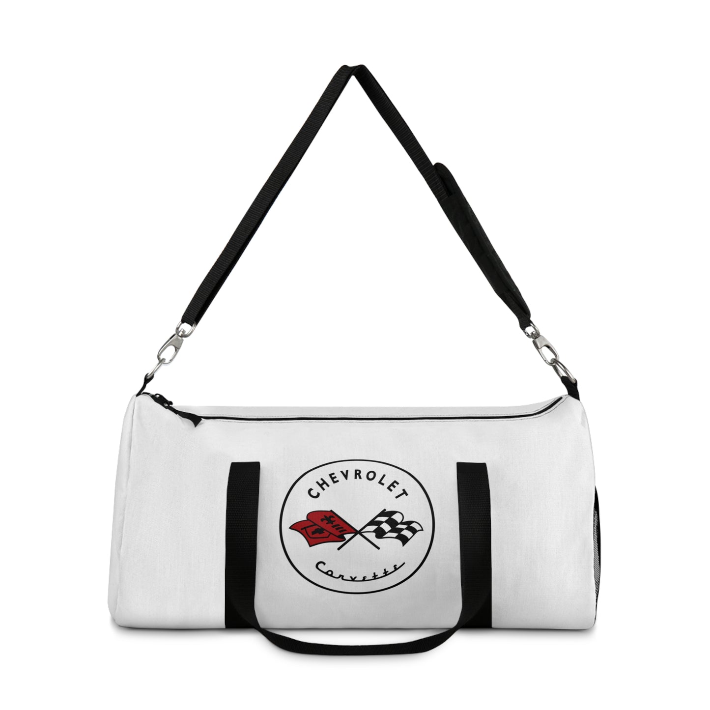 Corvette Duffel Bag, C1 Logo, Gym Bag, Travel Bag, Gifts for Car Guys, Gifts for Car Girls, Corvette Merch, Overnight Duffel