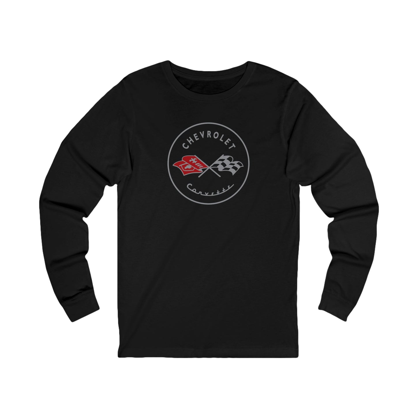 Unisex Corvette C1 Long Sleeve Tee, Graphic T-Shirt, Gift for Him, Gift for Her, Bella+Canvas, Soft Shirt