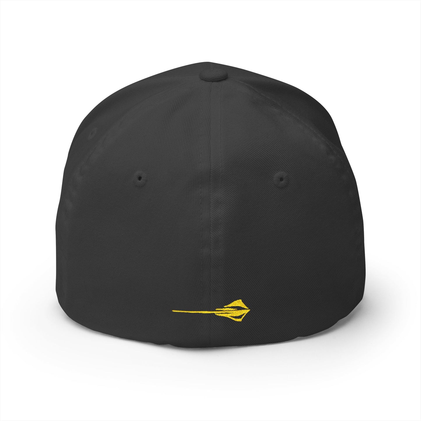 Corvette C8 Stingray Logo Baseball Cap, Flexfit Hat, Unisex, Stretchy Band, Corvette Gear, Embroidery
