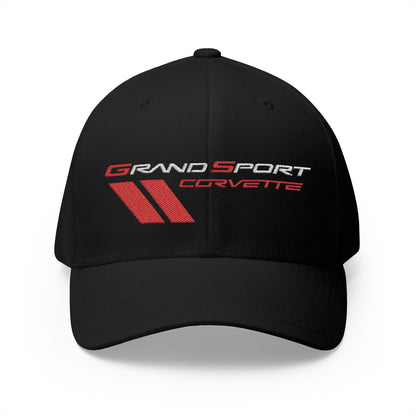 Corvette C6 Grand Sport Baseball Cap White Edition