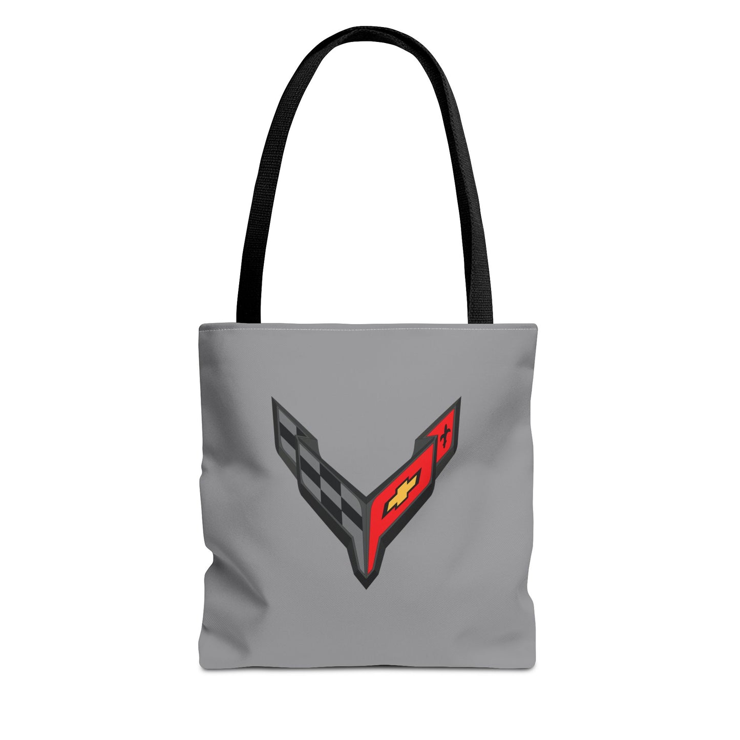 Corvette C8 Tote Bag, Corvette Polyester Bag, Shoulder Bag, Bag with Straps, Gifts for Car Guys, Gifts for Car Girls, Car Meet Carry On