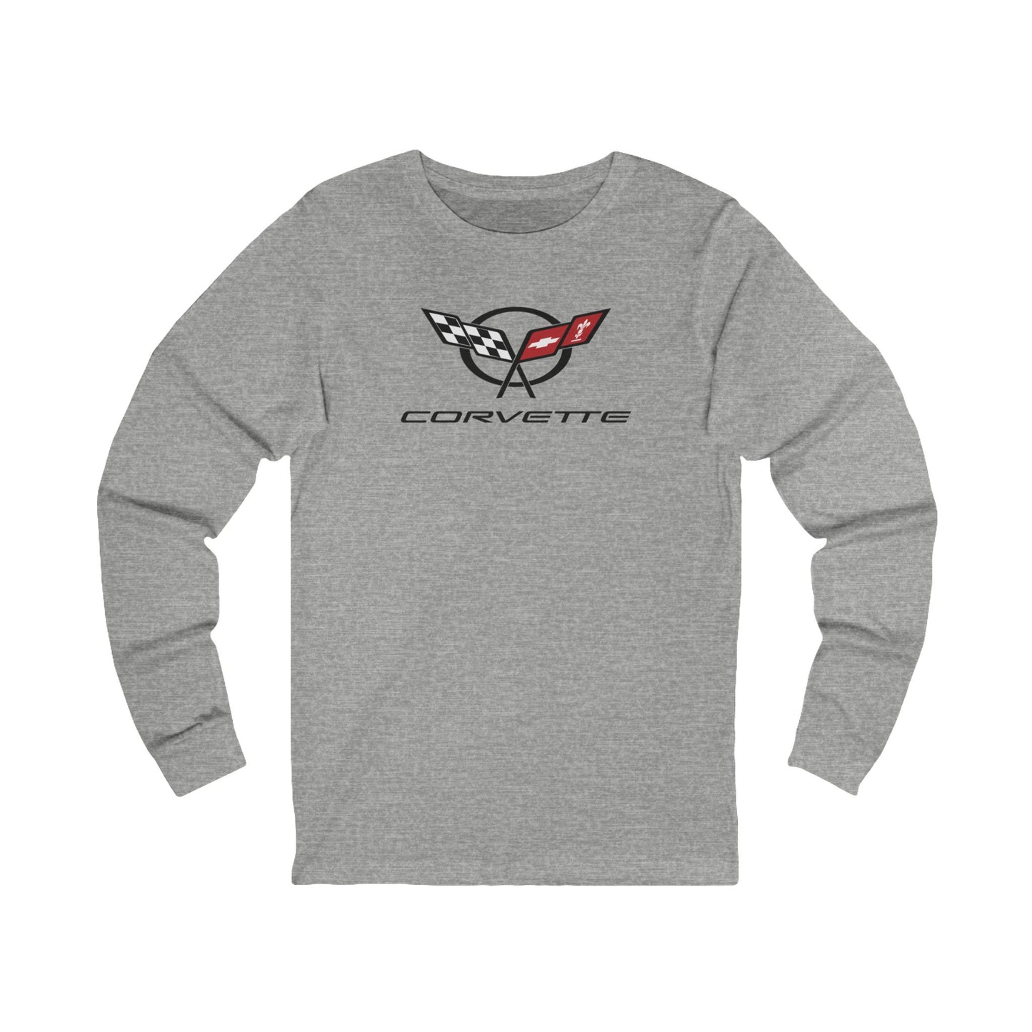 Unisex Corvette C5 Long Sleeve Tee, Graphic T-Shirt, Gift for Him, Gift for Her, Bella+Canvas, Soft Shirt