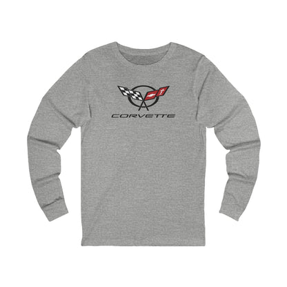 Unisex Corvette C5 Long Sleeve Tee, Graphic T-Shirt, Gift for Him, Gift for Her, Bella+Canvas, Soft Shirt