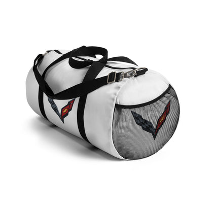 Corvette Duffel Bag, C7 Logo, Gym Bag, Travel Bag, Gifts for Car Guys, Gifts for Car Girls, Corvette Merch, Overnight Duffel