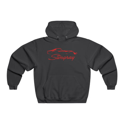 Corvette C3 Stingray Hoodie, Corvette Sweatshirt, Gifts for Car Guys, Gifts for Car Girls, JERZEES ® NuBlend®, Pullover, Unisex, Hoody