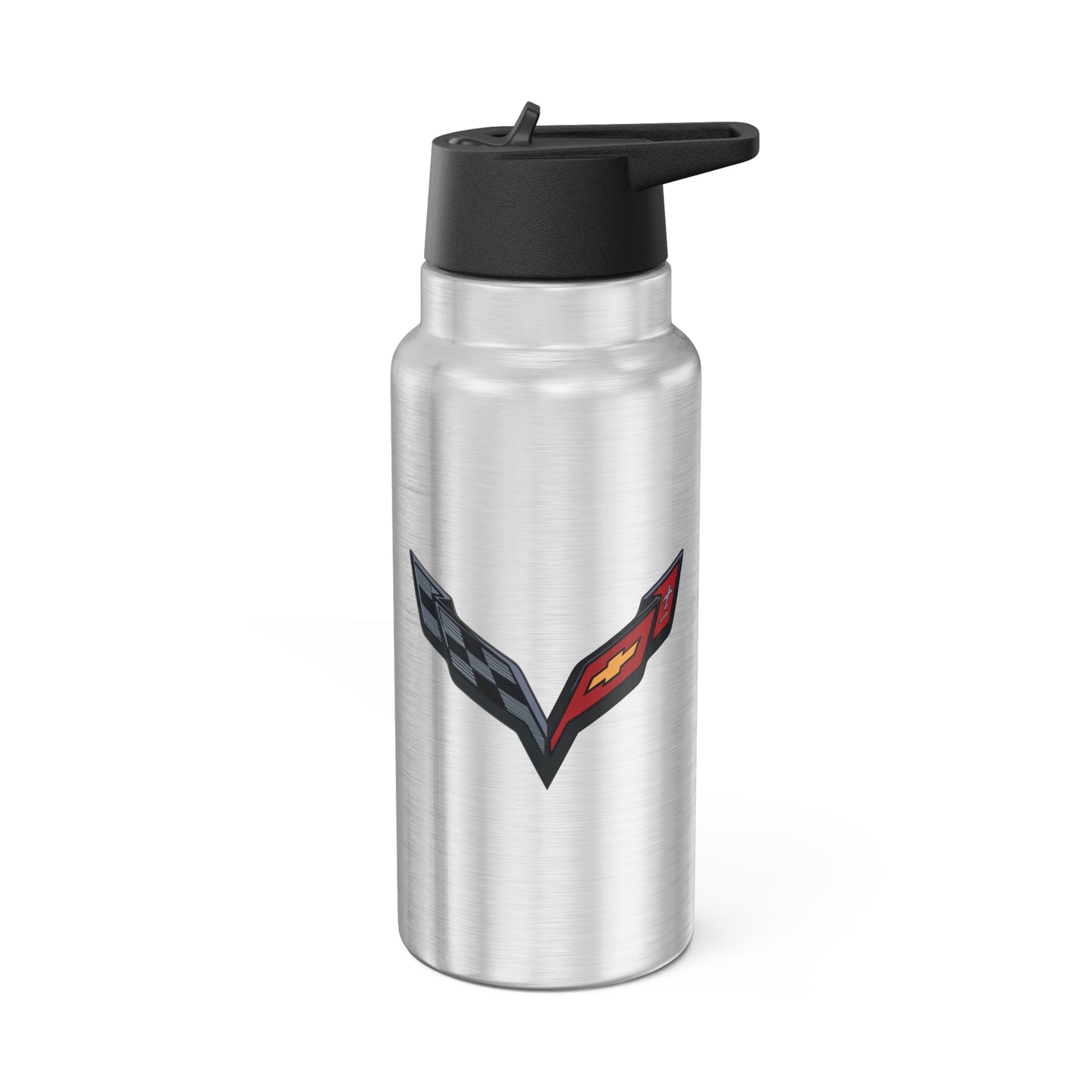 Corvette C7 32oz Hydro Flask, Beverage Tumbler, Beach Flask, Camping Tumbler, Gym Mug, Insulated Stainless Steel, Straw Included