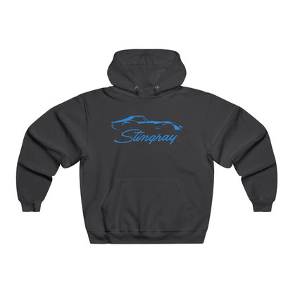 Corvette C3 Stingray Hoodie, Corvette Sweatshirt, Gifts for Car Guys, Gifts for Car Girls, JERZEES® NuBlend®, Pullover, Unisex, Hoody
