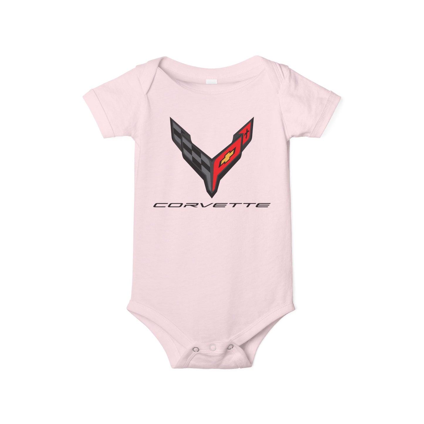 Corvette C8 Baby Onesie, Baby Clothing, Baby Shower Gift, Bella and Canvas Brand, Soft Fabric, Infant Clothes