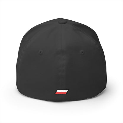 Corvette Grand Sport Baseball Cap, Flexfit Hat, Stretchy Band, Black Hat, Corvette Gear, Embroidery