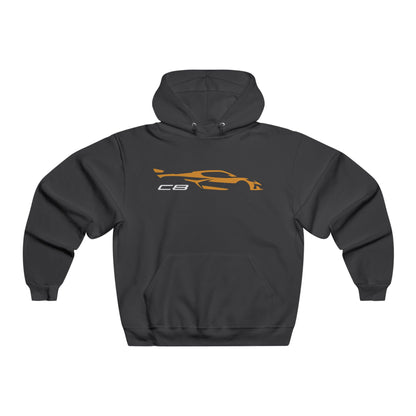 Corvette C8 Hoodie, Corvette Sweatshirt, Gifts for Car Guys, Gifts for Car Girls, JERZEES® NuBlend®, Pullover, Unisex, Hoody