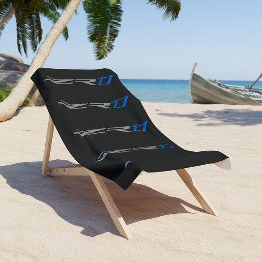 Corvette ZR1 Beach Towel, Corvette Gifts, Car Enthusiast Towel, Quick-Dry Towel, Corvette Logo, White Towel, Car Guy Gifts, Z06 Logo