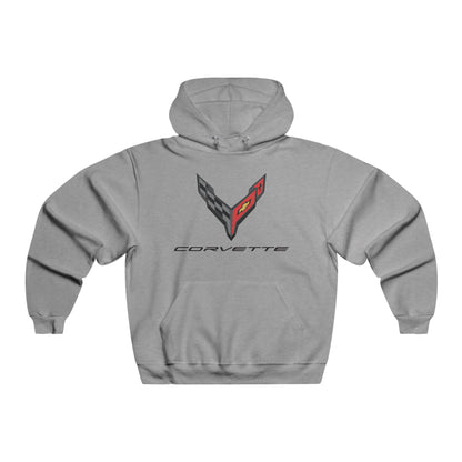 Corvette C8 Hoodie, Corvette Sweatshirt, Gifts for Car Guys, Gifts for Car Girls, JERZEES® NuBlend®, Pullover, Unisex, Hoody