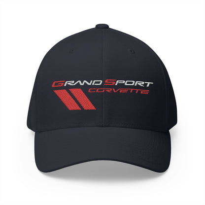 Corvette C6 Grand Sport Baseball Cap White Edition