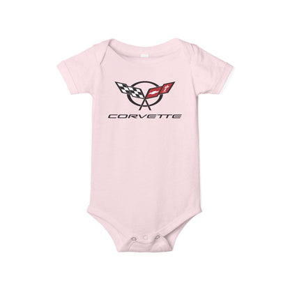 Corvette C5 Baby Onesie, Baby Clothing, Baby Shower Gift, Bella and Canvas Brand, Soft Fabric, Infant Clothes