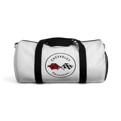 Corvette Duffel Bag, C1 Logo, Gym Bag, Travel Bag, Gifts for Car Guys, Gifts for Car Girls, Corvette Merch, Overnight Duffel
