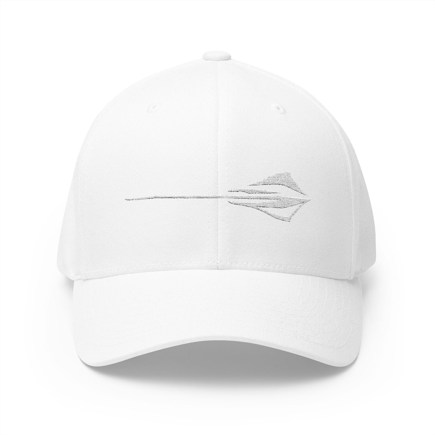 Corvette C8 Stingray Logo Baseball Cap, Flexfit Hat, Unisex, Stretchy Band, Corvette Gear, Embroidery