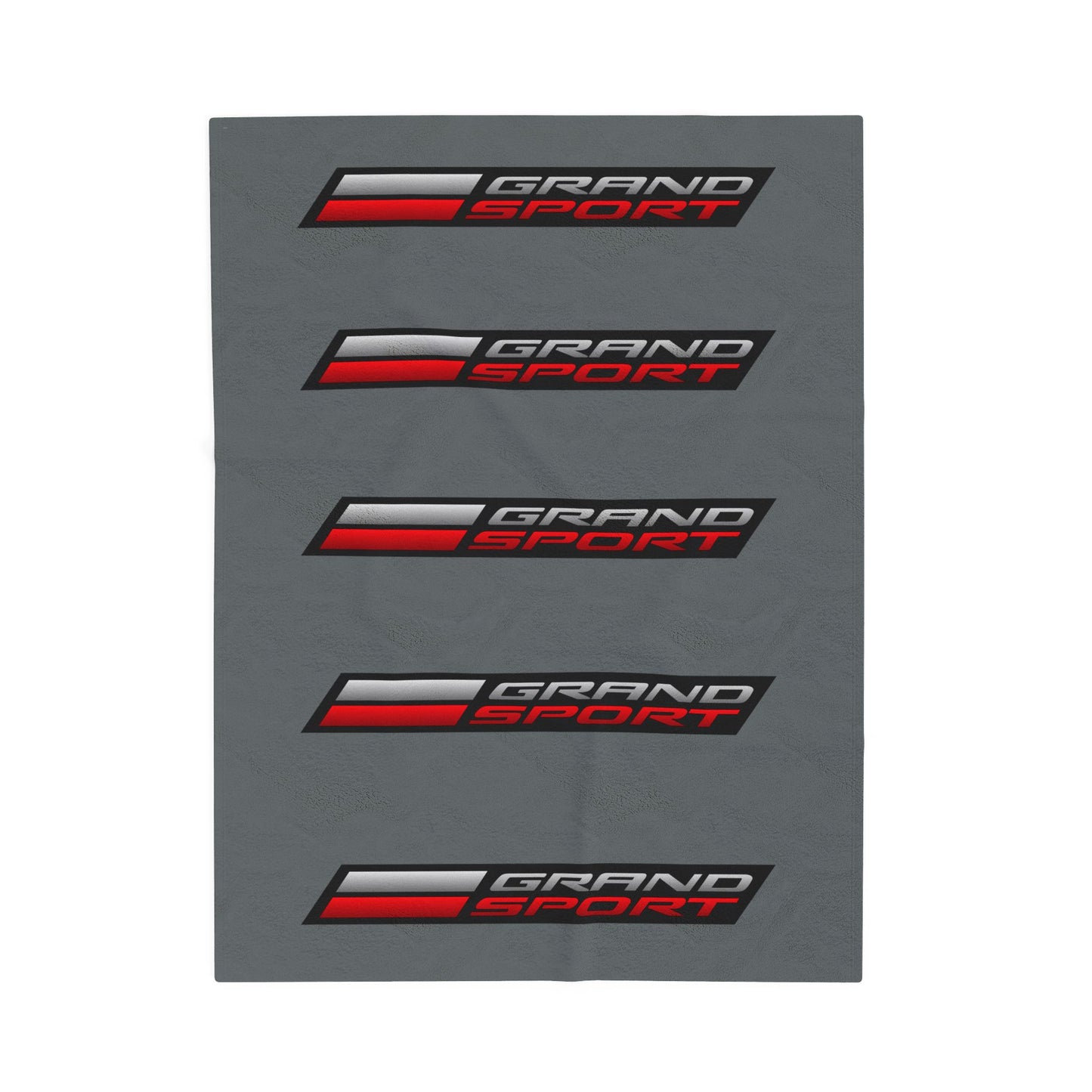 Corvette Grand Sport Blanket, Grand Sport Corvette Gifts, Soft Blankets, Corvette Logo, Velveteen Blanket, Car Guy Gifts, Car Girl Gifts