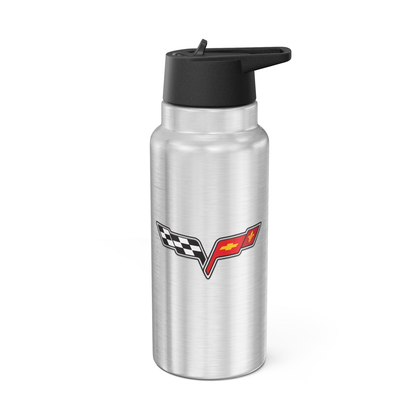 Corvette C6 32oz Hydro Flask, Beverage Tumbler, Beach Flask, Camping Tumbler, Gym Mug, Insulated Stainless Steel, Straw Included