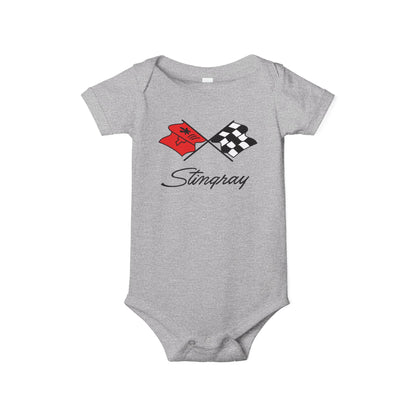 Corvette C3 Baby Onesie, Baby Clothing, Baby Shower Gift, Bella and Canvas Brand, Soft Fabric, Infant Clothes