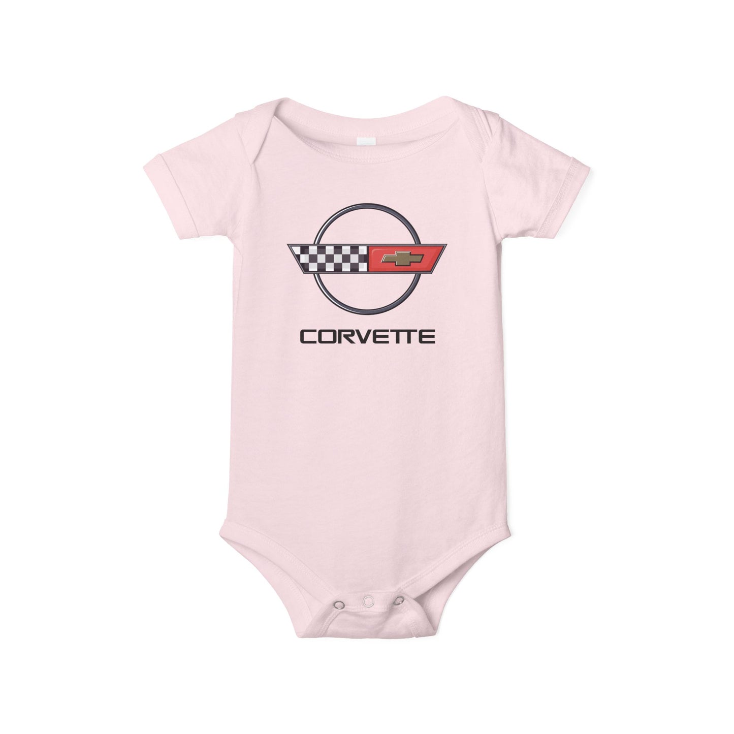 Corvette C4 Baby Onesie, Baby Clothing, Baby Shower Gift, Bella and Canvas Brand, Soft Fabric, Infant Clothes