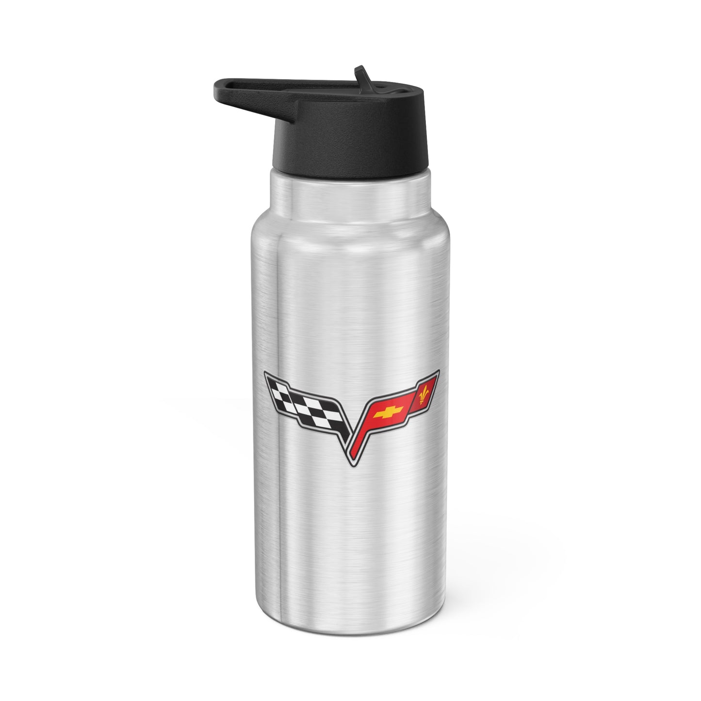 Corvette C6 32oz Hydro Flask, Beverage Tumbler, Beach Flask, Camping Tumbler, Gym Mug, Insulated Stainless Steel, Straw Included