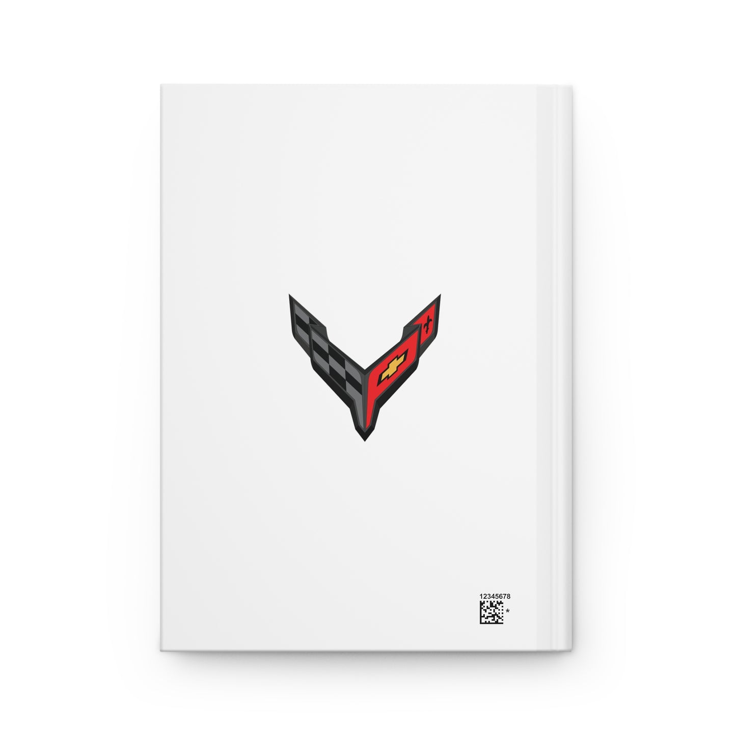 Corvette C8 Hardcover Journal, Writing Notebook, Lined Pages, Daily Journal, Motivational Diary, Notepad, C8 Logo