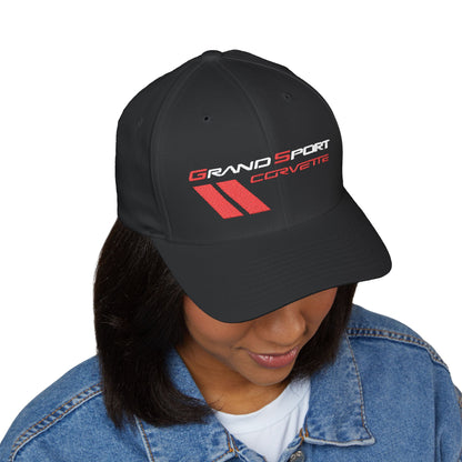 Corvette C6 Grand Sport Baseball Cap White Edition