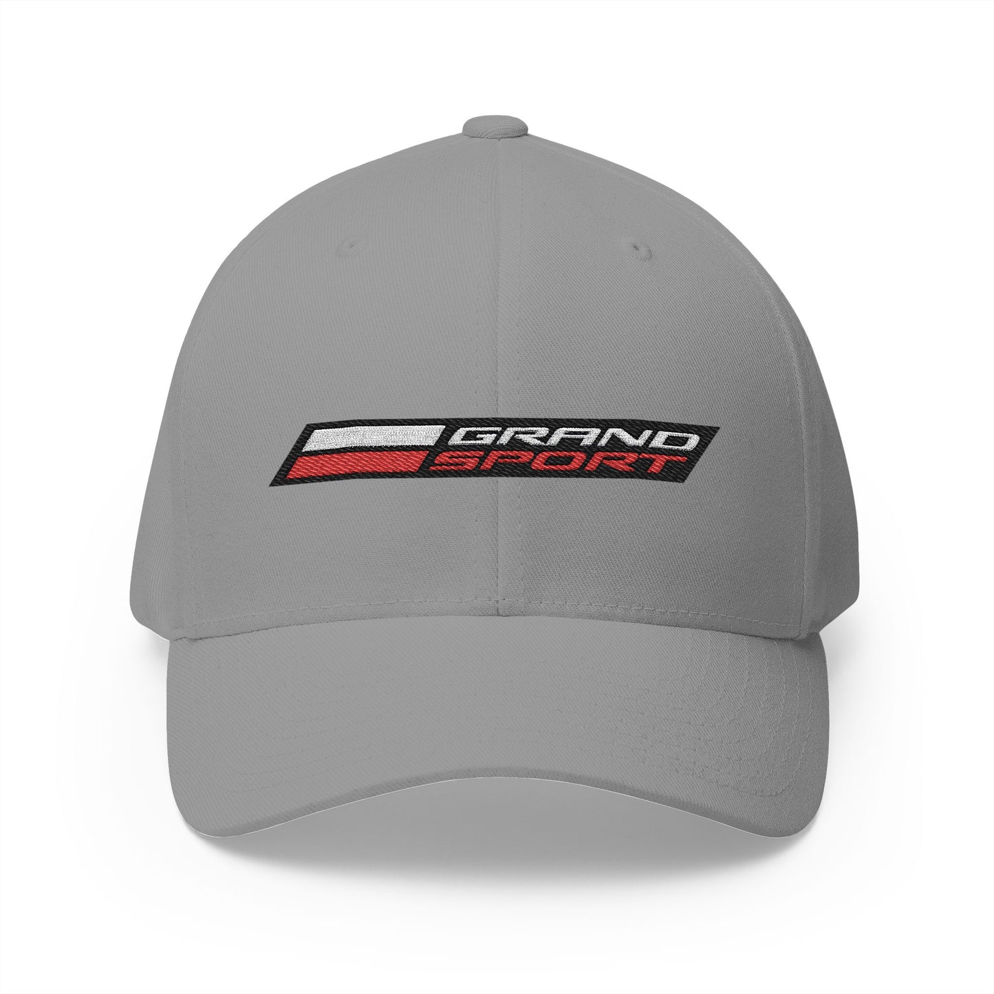 Corvette Grand Sport Baseball Cap, Flexfit Hat, Stretchy Band, Black Hat, Corvette Gear, Embroidery