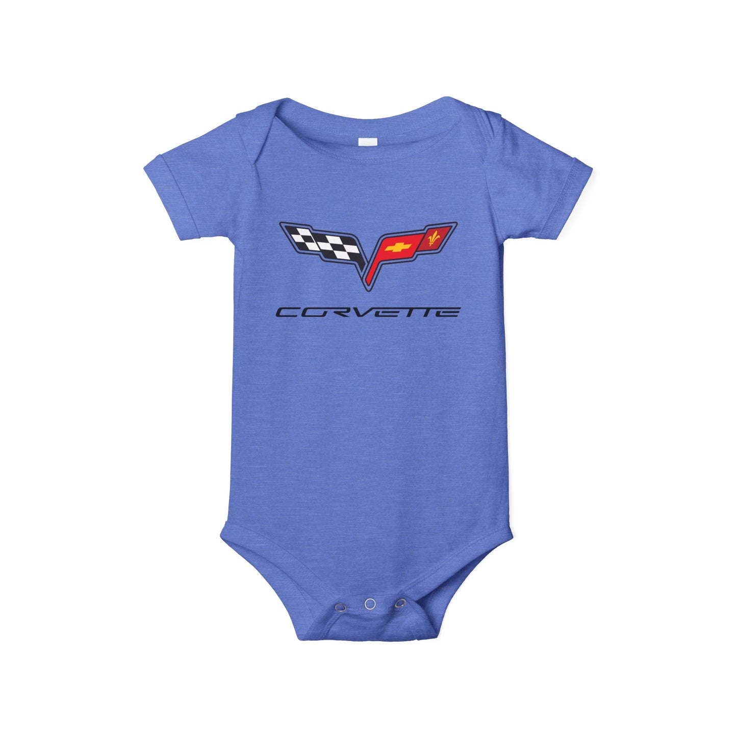Corvette C6 Baby Onesie, Baby Clothing, Baby Shower Gift, Bella and Canvas Brand, Soft Fabric, Infant Clothes