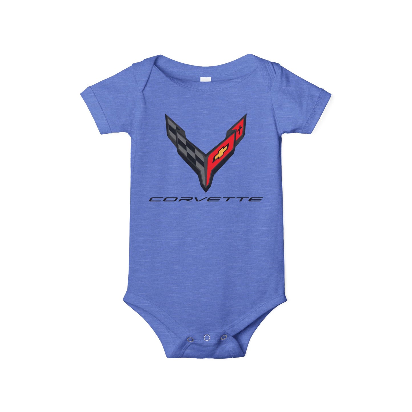 Corvette C8 Baby Onesie, Baby Clothing, Baby Shower Gift, Bella and Canvas Brand, Soft Fabric, Infant Clothes
