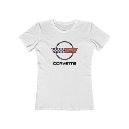 Corvette Womens C4 T-Shirt, C4 Logo, Soft Next Level brand T-Shirt, Corvette Apparel, Graphic Tee, Unisex T-Shirt, Raceday Gear