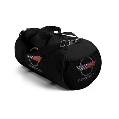 Corvette C4 Duffel Bag, C4 Logo, Gym Bag, Travel Bag, Gifts for Car Guys, Gifts for Car Girls, Corvette Merch, Overnight Duffel