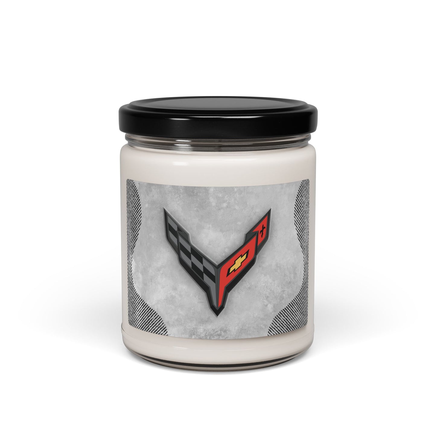 Corvette C8 Logo Scented Soy Candle, 10 Options for Scent, Home Décor, Gifts for Him, Man Cave Candles, Gifts for Car Girls, Corvette Swag
