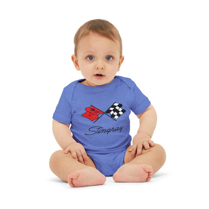 Corvette C3 Baby Onesie, Baby Clothing, Baby Shower Gift, Bella and Canvas Brand, Soft Fabric, Infant Clothes
