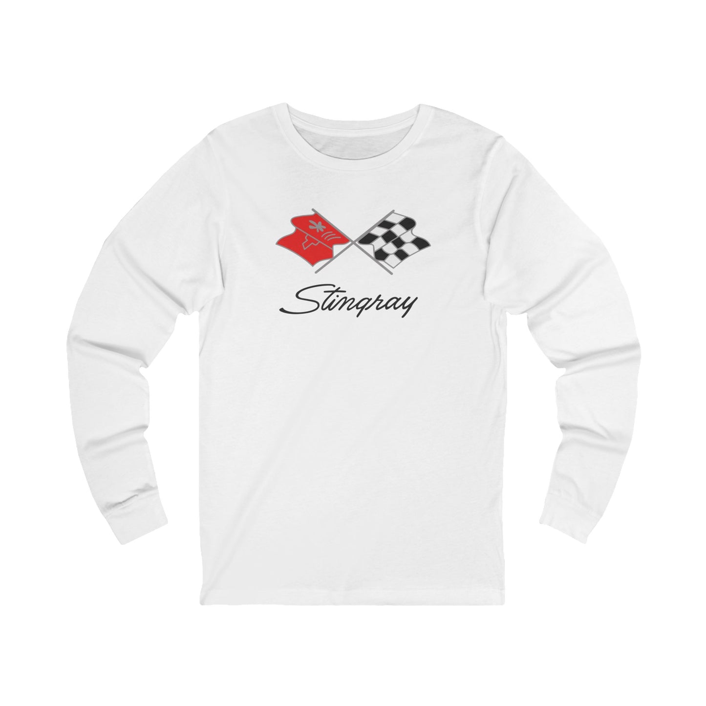 Unisex Corvette C3 Long Sleeve Tee, Graphic T-Shirt, Gift for Him, Gift for Her, Bella+Canvas, Soft Shirt