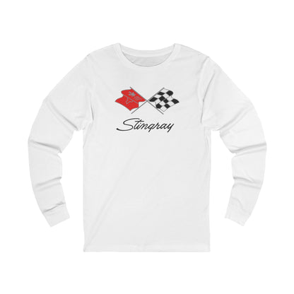 Unisex Corvette C3 Long Sleeve Tee, Graphic T-Shirt, Gift for Him, Gift for Her, Bella+Canvas, Soft Shirt